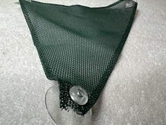Zoo Med Green Nylon Mesh Reptile Hammock 10 Inch Triangle Suction