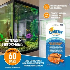 Tank Pals Clarence the Clarifier Fish 6 pk, PurpleOrange Aquarium Treatment…