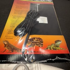 iPower Reptile Heat Pad, designed for use with 30-40 gallon tanks. New Sealed