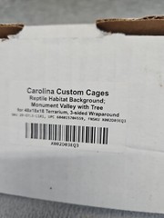 Carolina Custom Cages Reptile Habitat Monument Valley With Tree 48x18x18 (c4)