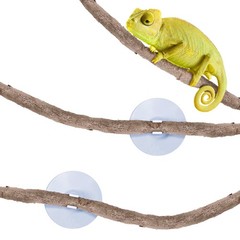 SunGrow 6 ft Reptile Vine for Terrarium, Flexible Climber Lizard Tank Decor,