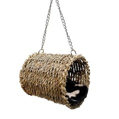 3 PCS Hamster Hanging Hammock Basket Wooden Rat Ladder Swing Set Cage Climbing