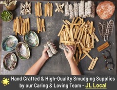 JL Local Smudge Kit Refill – White Sage & Palo Santo for Smudging, Healing, P…