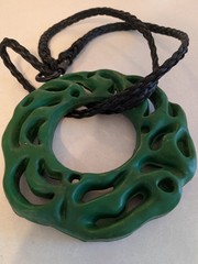 PetKORE Luna Ring with Hanging Kit Horse Toy, Green, 9-in, Enrichment