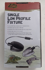 Zilla Single Low Profile Reptile Terrarium Fixture 7.5in