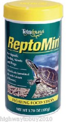 (6) Tetra Pond # 29252 1.94 oz Reptomin Reptile Turtle Frog Floating Food Sticks