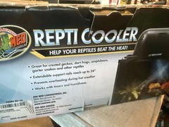 Zoo Med Repti Cooler 3 Speed Fan for Reptile Terrariums Open Box
