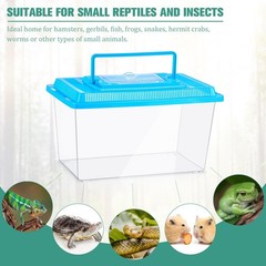 10 Pcs Spider Tarantula Enclosure Reptile Terrarium Plastic Portable Reptile …