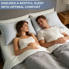 Adjustable Bed Pillow King Size for Sleeping, Soft and Supportive Bed Pillow …