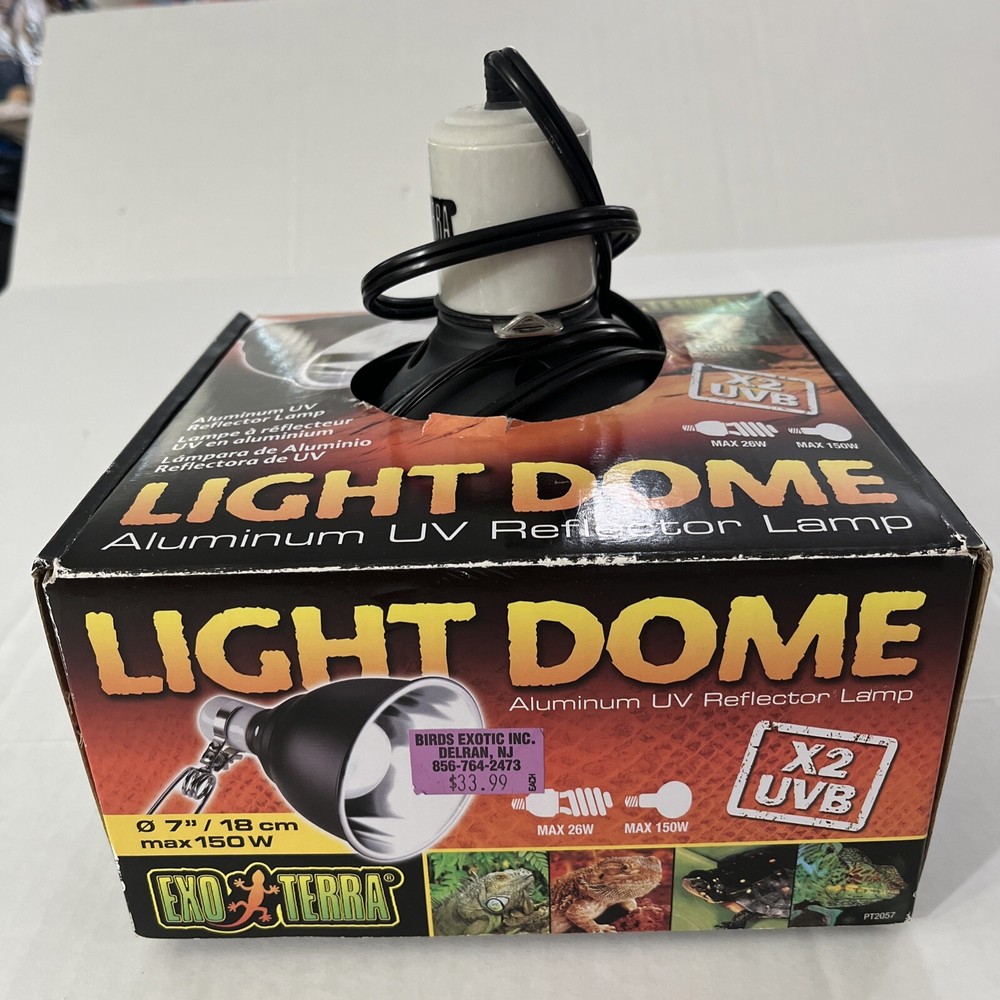 EXO TERRA LIGHT DOME – 7 IN – PT-2057