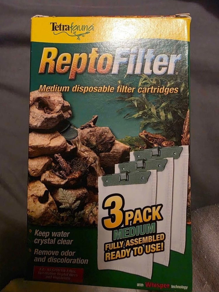 TetraFauna ReptoFilter 3-Pack Medium