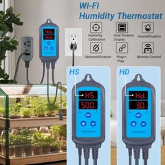 Humidity Controller Reptile Humidistat Thermostat WiFi IHC-200 Humidification CF