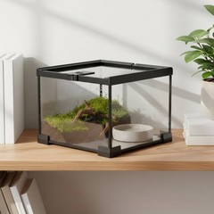 Stackable Amphibian Enclosure Anti-Escape Design Lizard Habitat Excellent