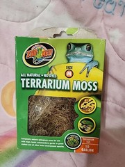 Zoo Med All Natural Terrarium Moss Size M For A 10 Gallon Terrarium In Box