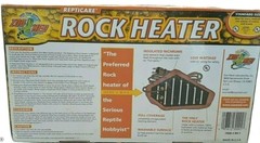 Zoo Med ReptiCare Rock Heater Standard Size for Medium Size Snakes & Lizards