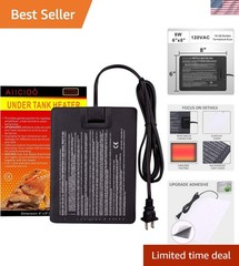 Versatile 8W Reptile Heating Pad with Integrated Thermostat – Safe & Reliable