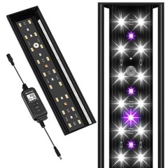 8-INCH LED UVB Light for Reptiles, LED Reptile Light Fixture Controller with …