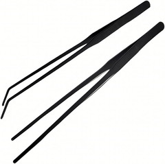 2Pcs 10.5″ Reptile Stainless Steel Long Tweezers Feeding Tongs, Lizards Snake Ge