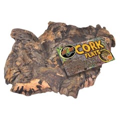Natural Cork Bark Round – Large Reptile Habitat Decor, Terrarium Accessory