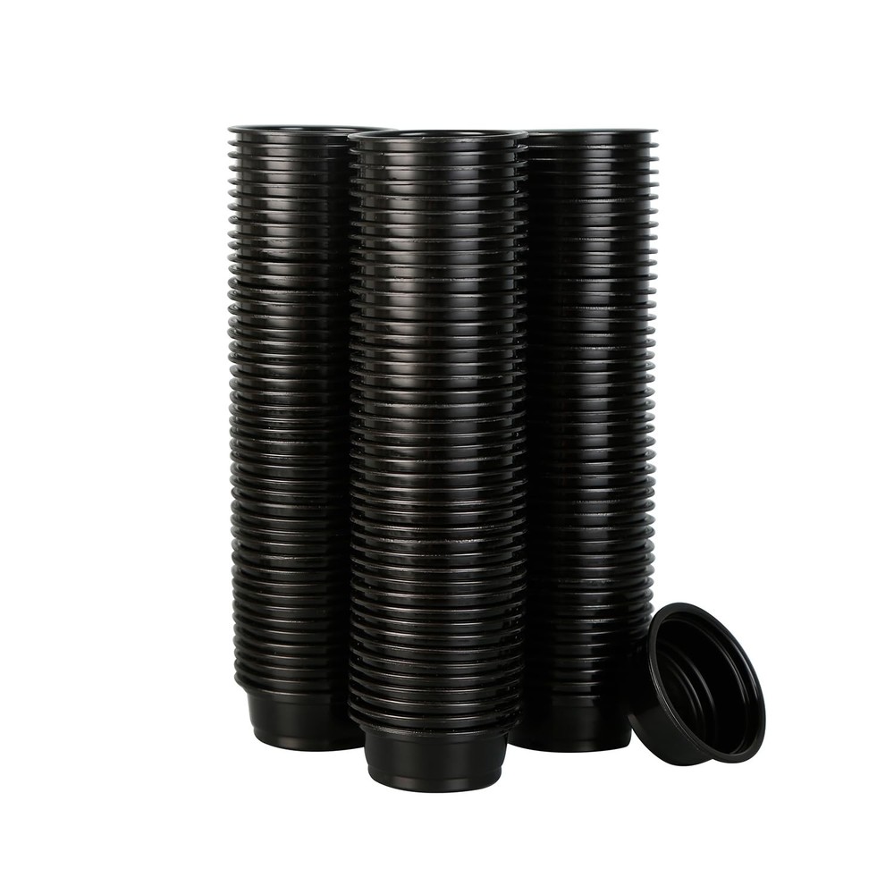 Plastic Gecko Feeding Cups, 0.5 oz Small Terrarium Bowls Reptiles Food Water Fee
