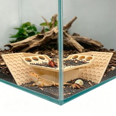 Yellow Hermit Crab Cave Hideout 3in1 Underground Tunnel Climbing Toys