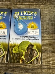 Reptile, Flukers Professional Series Daytime Blue Heating Light (40 Watt) (3)
