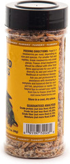 Freeze Dried Insects, Nutrient, Packed Mealworms, Ideal for Lizards, Reptiles, B