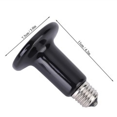 E27 Reptile Animal Ceramic Heating Lamp Infrared Pet Heat Light Lamp -240V