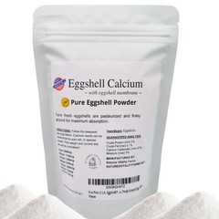 Eggshell Powder Calcium Supplement for Dogs Cats 8 oz Finely Ground
