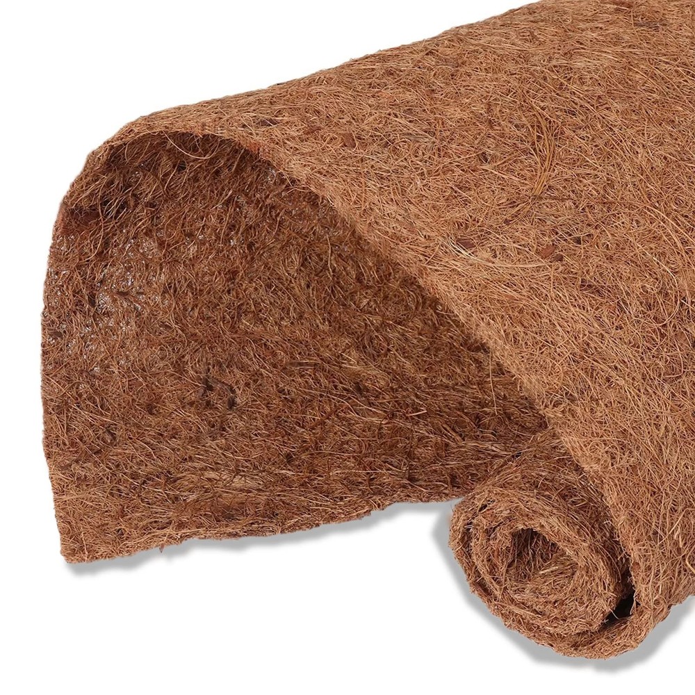 MIOHNAN Natural Coco Coir Fiber Liner Roll Sheet, Coconut Fiber Pad, Coconut …