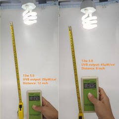 13W UVA/UVB 5.0 Light for Reptiles – Enhanced Health for Chameleons & Tree Frogs