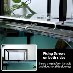 Turtle Topper Basking Platform for Aquatic Turtles 40 Breeder 75 Gallon, Aquati