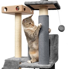 Furhaven Wrap Around Scratching Post Cover for Indoor Cats, Fits Posts Up to …