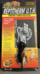 ZOO MED REPTITHERM UNDER TANK HEATER -LARGE -50-60 GAL -8×18 IN -24 WATT -RH-6 Y