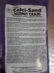 T-Rex Hermit Crab Calcium Sand 2 lb (ONE BAG)