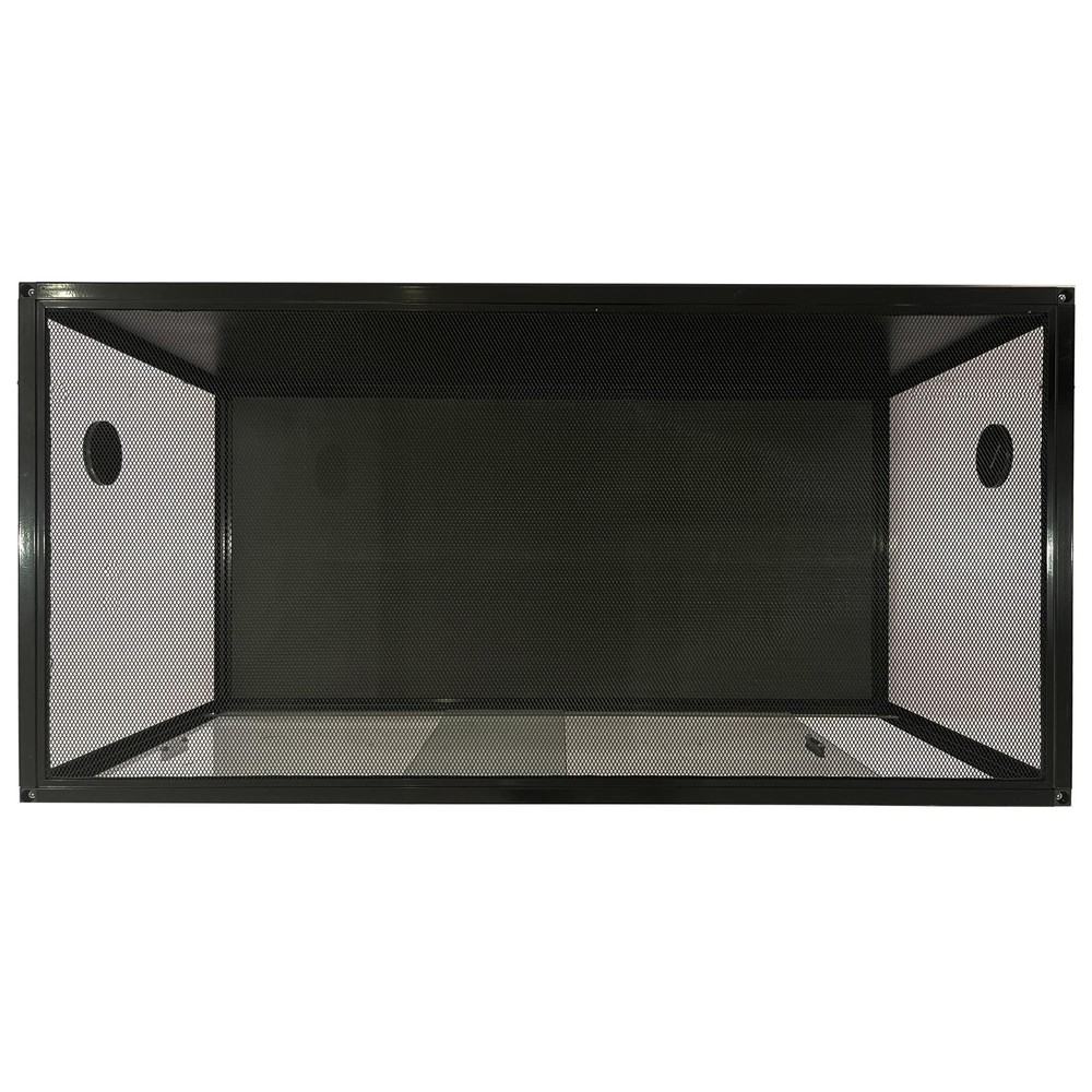 120 Gallon Reptile Tank 4x2x2 Terrarium Enclosure Reptile Vivarium Glass Cage