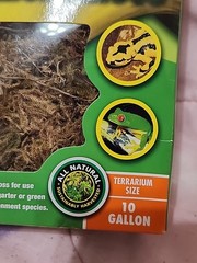 Zoo Med All Natural Terrarium Moss Size M For A 10 Gallon Terrarium In Box