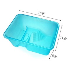 Kathson Turtle Tank Aquarium, Reptile Plastic Terrarium Safe Durable with Lid…