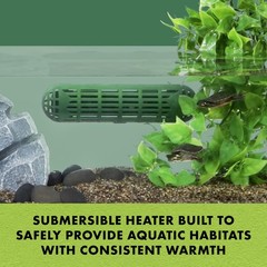 Zilla Aquatic Reptile Heater, Fully Submersible, Auto-shut Off, for Terrarium…