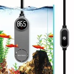 boxtech Small Fish Tank Heater – Mini Aquarium Heater, 50w Submersible Turtle…