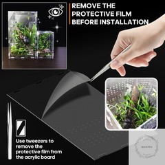 Acrylic Jumping Spider Habitat, Insect Terrarium, Bug Enclosure, Praying Mantis