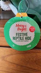 Reptile Hide Merry. & Bright Collection 6 1/2”x 6”