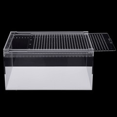 Magnetic Acrylic Large Enclosure 2.5 Gallon 12 X 8 X 6 Inch Reptile Breeding Box