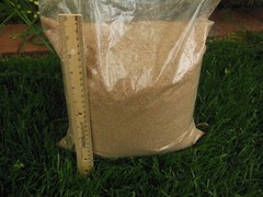 Wheat Bran Bedding for Superworms, Mealworms, and Other Feeders 5 lb bag