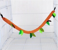 6 Pcs Hamster Hammock Small Animals Hanging Warm Bed House Organic Natural Ap…