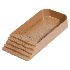 Reptile Water Bowl Turtle Bath Basin Decoration with Ramp Lizards Habitat