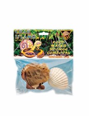 T-Rex Hermit Crab Accessory – Food & Water Dish & Sponge Combo
