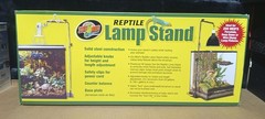 Reptile Lamp Stand Adjustable Terrarium Light Holder