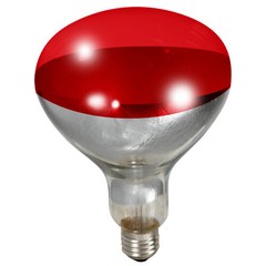 Heat Lamp 250W Bulb Red 1 Each by Generic