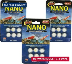 Zoo Med (3 Pack) Laboratories Nano Banquet Block Mini, 3pk